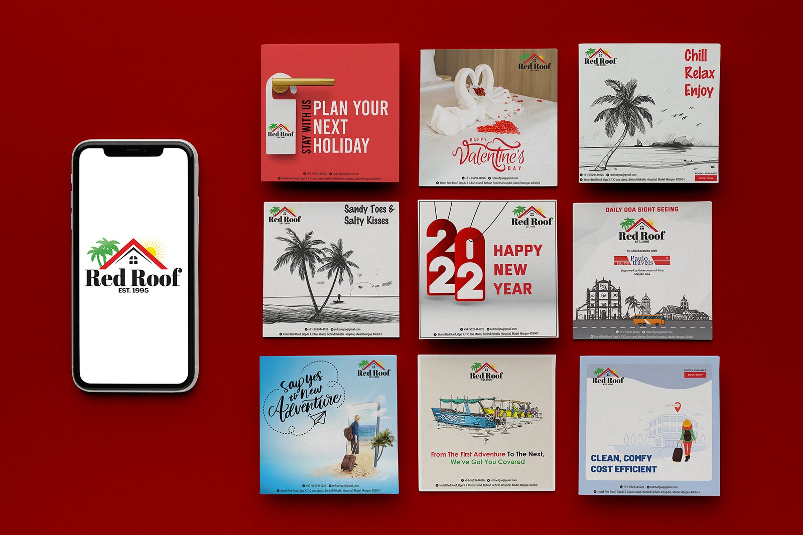 Redroof branding