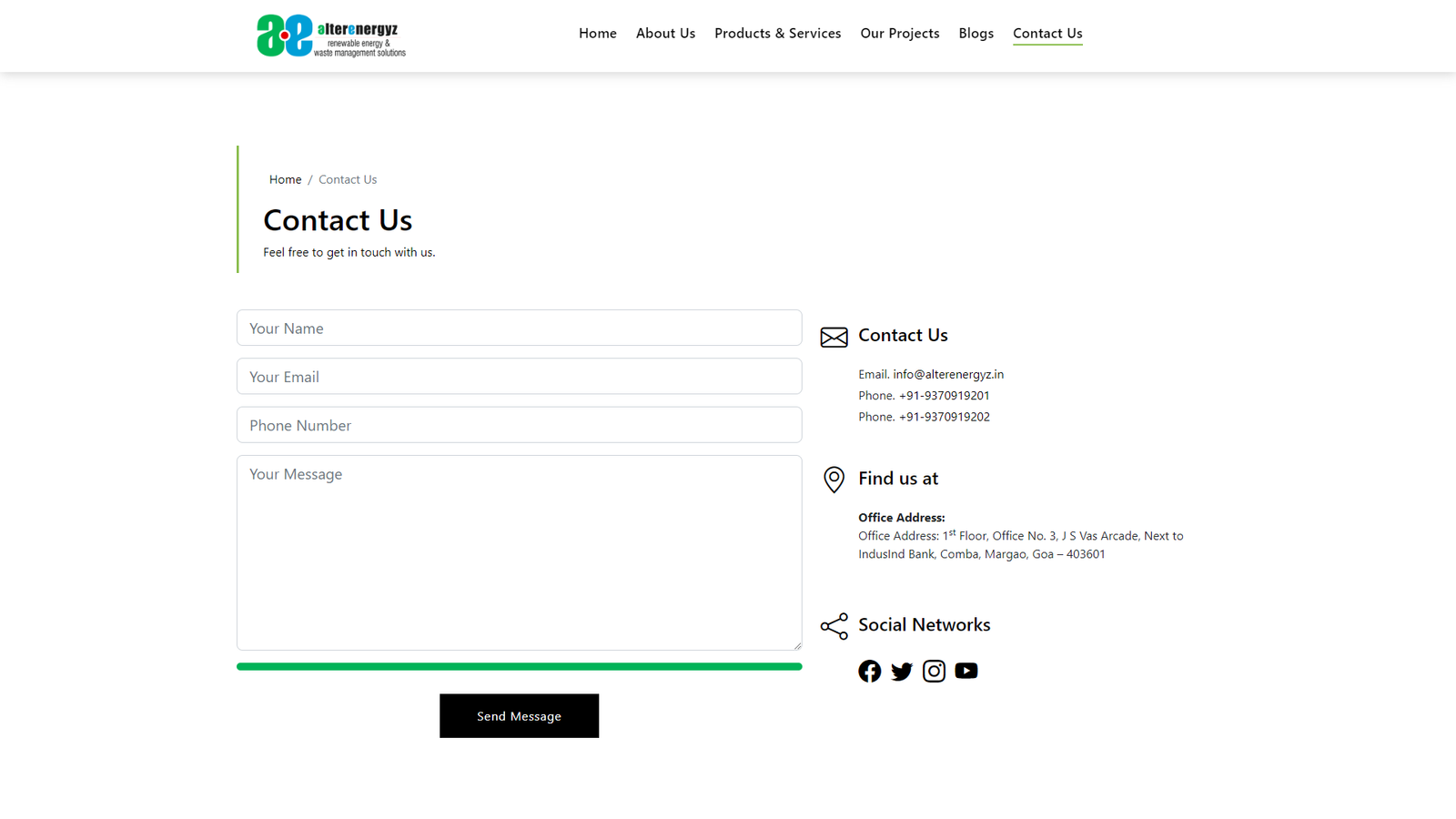 AlterEnergyZ website image
